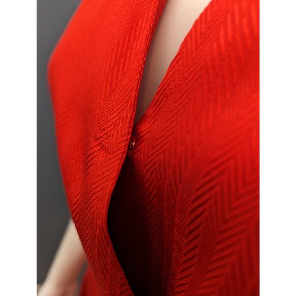 Milly Dress Silk Wrap Midi Cocktail Party Dinner Date Night Formal Wedding Guest - Picture 9 of 15